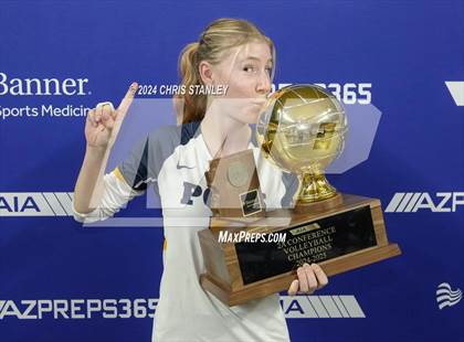 Thumbnail 2 in Phoenix Country Day vs. Scottsdale Christian Academy (AIA-2A Awards) photogallery.