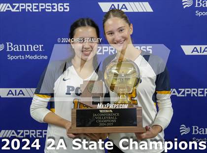 Thumbnail 1 in Phoenix Country Day vs. Scottsdale Christian Academy (AIA-2A Awards) photogallery.