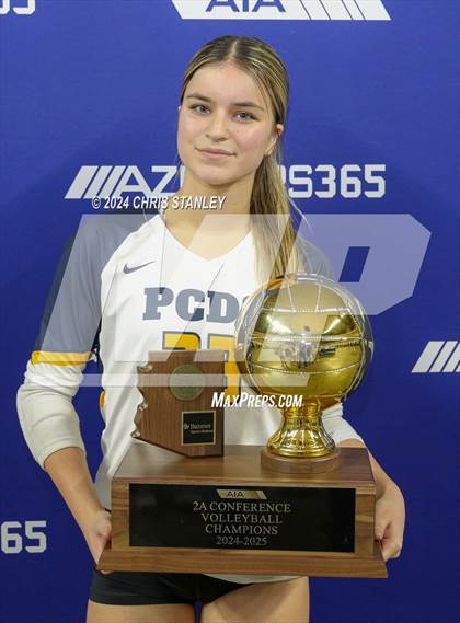 Thumbnail 3 in Phoenix Country Day vs. Scottsdale Christian Academy (AIA-2A Awards) photogallery.