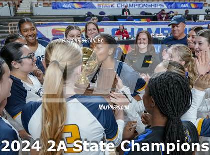 Thumbnail 1 in Phoenix Country Day vs. Scottsdale Christian Academy (AIA-2A Awards) photogallery.