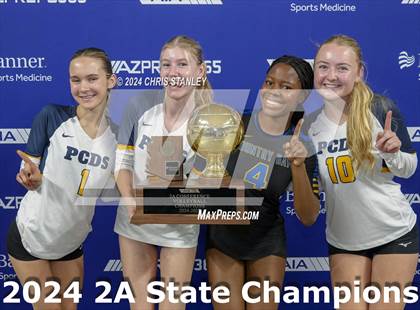 Thumbnail 2 in Phoenix Country Day vs. Scottsdale Christian Academy (AIA-2A Awards) photogallery.