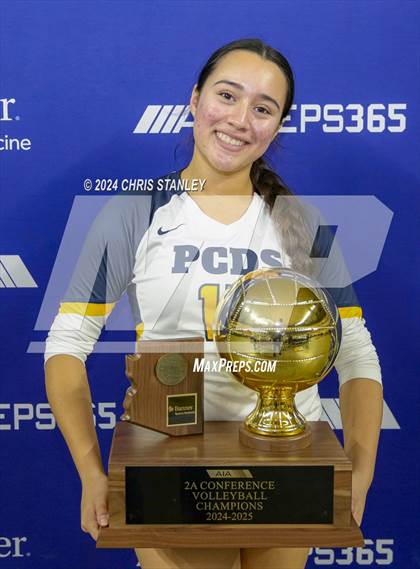 Thumbnail 2 in Phoenix Country Day vs. Scottsdale Christian Academy (AIA-2A Awards) photogallery.