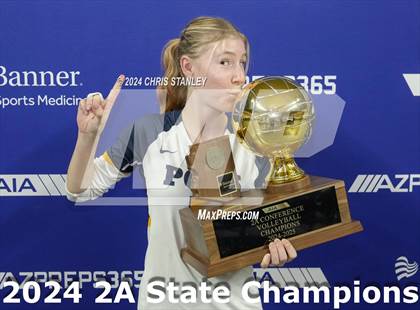 Thumbnail 3 in Phoenix Country Day vs. Scottsdale Christian Academy (AIA-2A Awards) photogallery.