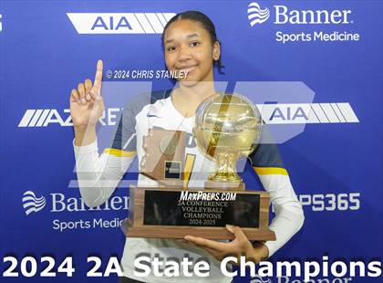 Thumbnail 1 in Phoenix Country Day vs. Scottsdale Christian Academy (AIA-2A Awards) photogallery.