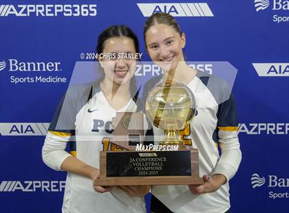 Thumbnail 3 in Phoenix Country Day vs. Scottsdale Christian Academy (AIA-2A Awards) photogallery.