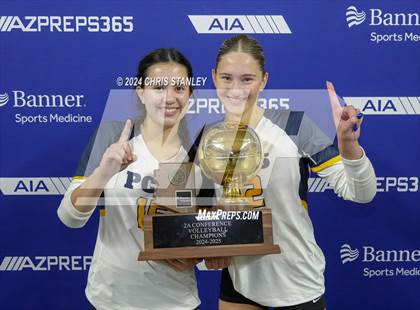 Thumbnail 2 in Phoenix Country Day vs. Scottsdale Christian Academy (AIA-2A Awards) photogallery.