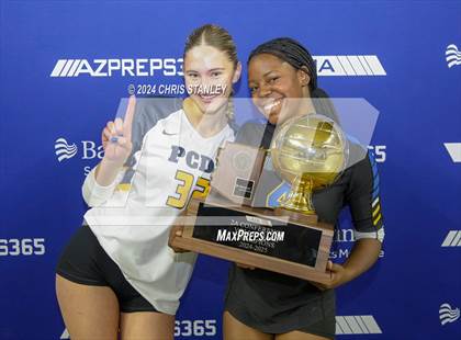 Thumbnail 3 in Phoenix Country Day vs. Scottsdale Christian Academy (AIA-2A Awards) photogallery.