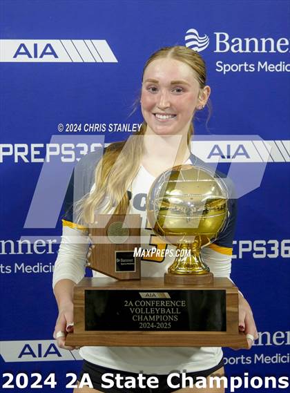 Thumbnail 3 in Phoenix Country Day vs. Scottsdale Christian Academy (AIA-2A Awards) photogallery.