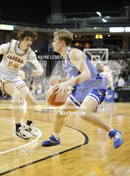 Thumbnail 2 in Highlands vs Cooper (2023 9th Region Boys Basketball Tournament) photogallery.