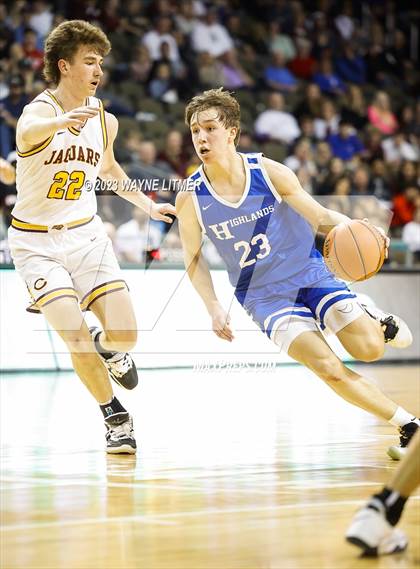 Thumbnail 2 in Highlands vs Cooper (2023 9th Region Boys Basketball Tournament) photogallery.