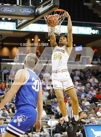 Thumbnail 1 in Highlands vs Cooper (2023 9th Region Boys Basketball Tournament) photogallery.