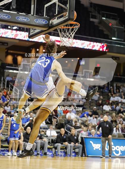 Thumbnail 3 in Highlands vs Cooper (2023 9th Region Boys Basketball Tournament) photogallery.