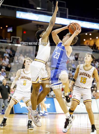 Thumbnail 3 in Highlands vs Cooper (2023 9th Region Boys Basketball Tournament) photogallery.