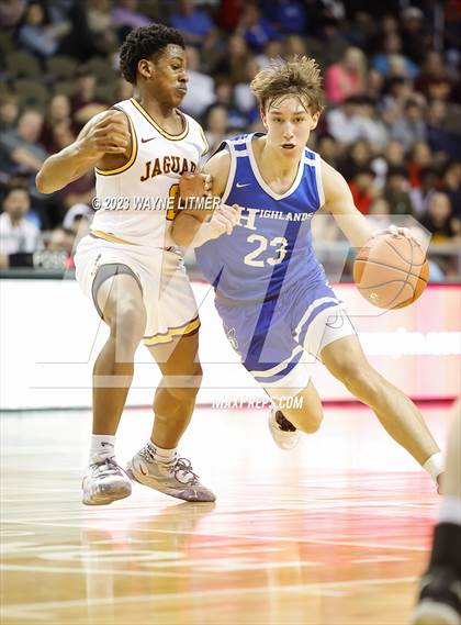 Thumbnail 3 in Highlands vs Cooper (2023 9th Region Boys Basketball Tournament) photogallery.