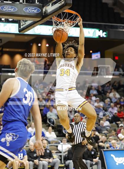 Thumbnail 2 in Highlands vs Cooper (2023 9th Region Boys Basketball Tournament) photogallery.