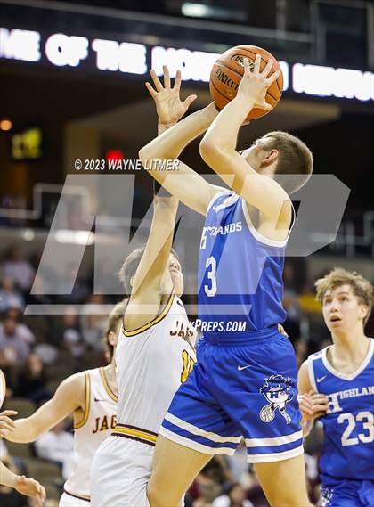 Thumbnail 2 in Highlands vs Cooper (2023 9th Region Boys Basketball Tournament) photogallery.