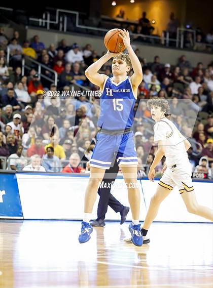 Thumbnail 1 in Highlands vs Cooper (2023 9th Region Boys Basketball Tournament) photogallery.