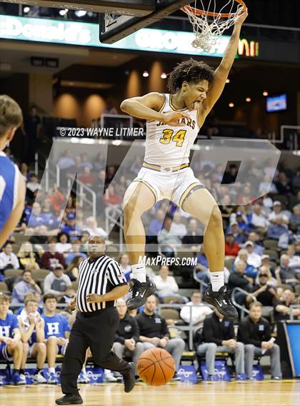 Thumbnail 3 in Highlands vs Cooper (2023 9th Region Boys Basketball Tournament) photogallery.