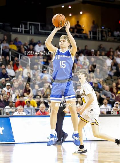 Thumbnail 2 in Highlands vs Cooper (2023 9th Region Boys Basketball Tournament) photogallery.
