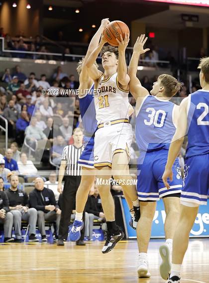 Thumbnail 3 in Highlands vs Cooper (2023 9th Region Boys Basketball Tournament) photogallery.