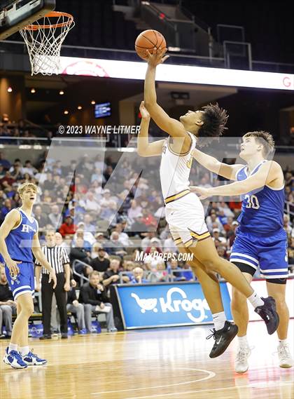 Thumbnail 2 in Highlands vs Cooper (2023 9th Region Boys Basketball Tournament) photogallery.