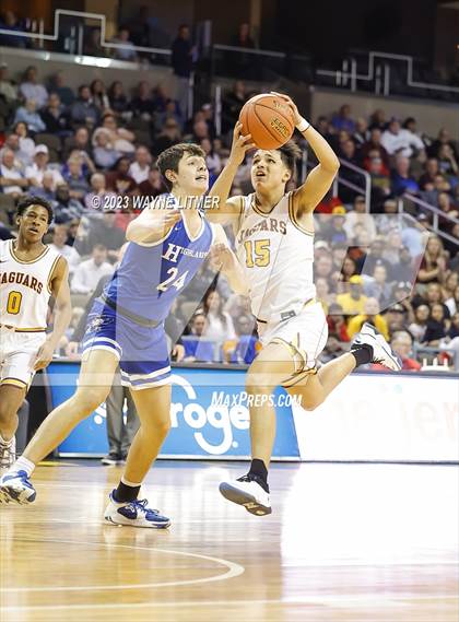 Thumbnail 2 in Highlands vs Cooper (2023 9th Region Boys Basketball Tournament) photogallery.