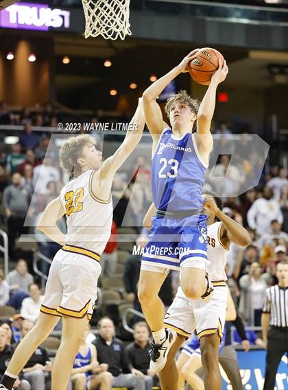 Thumbnail 3 in Highlands vs Cooper (2023 9th Region Boys Basketball Tournament) photogallery.