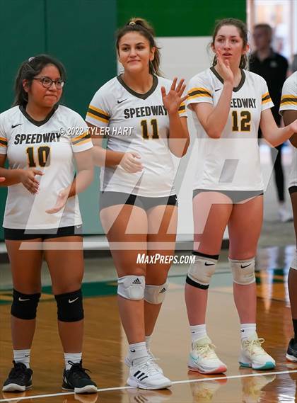 Thumbnail 2 in Speedway vs. Guerin Catholic (IHSAA 3A Regional Semi Final) photogallery.