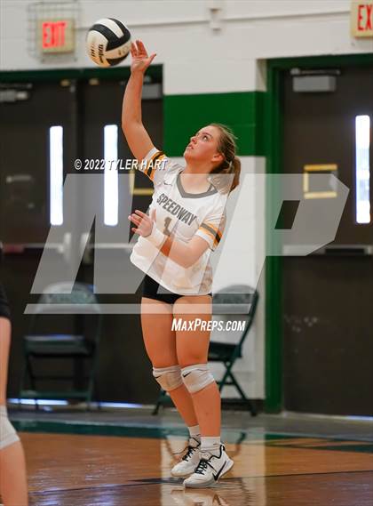 Thumbnail 2 in Speedway vs. Guerin Catholic (IHSAA 3A Regional Semi Final) photogallery.