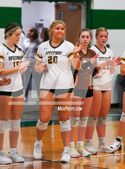 Thumbnail 1 in Speedway vs. Guerin Catholic (IHSAA 3A Regional Semi Final) photogallery.