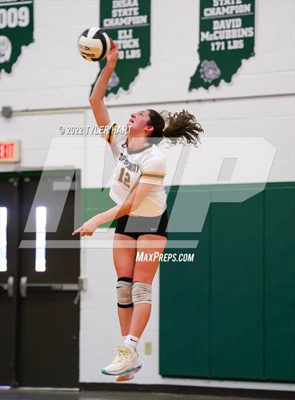 Thumbnail 1 in Speedway vs. Guerin Catholic (IHSAA 3A Regional Semi Final) photogallery.