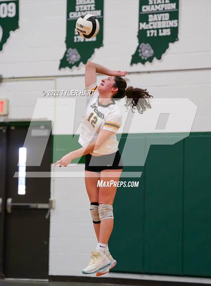 Thumbnail 3 in Speedway vs. Guerin Catholic (IHSAA 3A Regional Semi Final) photogallery.