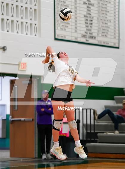 Thumbnail 3 in Speedway vs. Guerin Catholic (IHSAA 3A Regional Semi Final) photogallery.