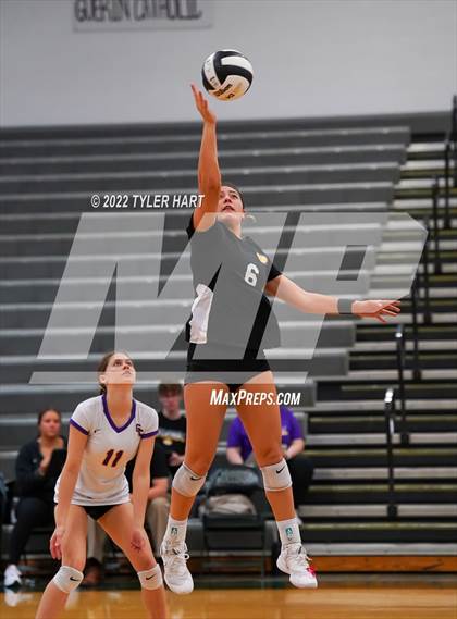 Thumbnail 2 in Speedway vs. Guerin Catholic (IHSAA 3A Regional Semi Final) photogallery.