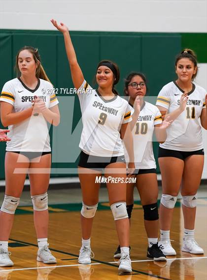 Thumbnail 1 in Speedway vs. Guerin Catholic (IHSAA 3A Regional Semi Final) photogallery.