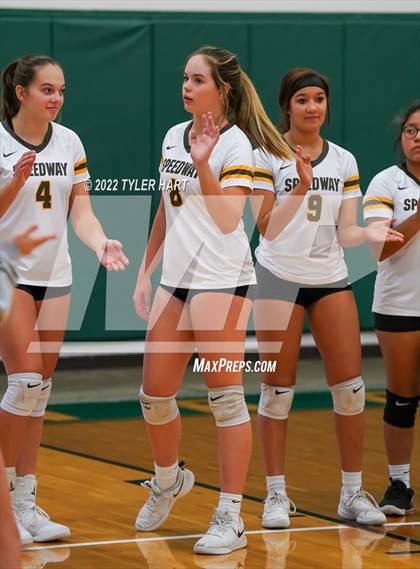 Thumbnail 3 in Speedway vs. Guerin Catholic (IHSAA 3A Regional Semi Final) photogallery.