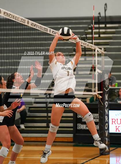 Thumbnail 2 in Speedway vs. Guerin Catholic (IHSAA 3A Regional Semi Final) photogallery.