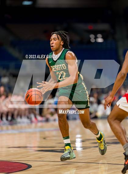 Thumbnail 3 in Lake Highlands vs Desoto (UIL 6A Basketball Semifinal) photogallery.