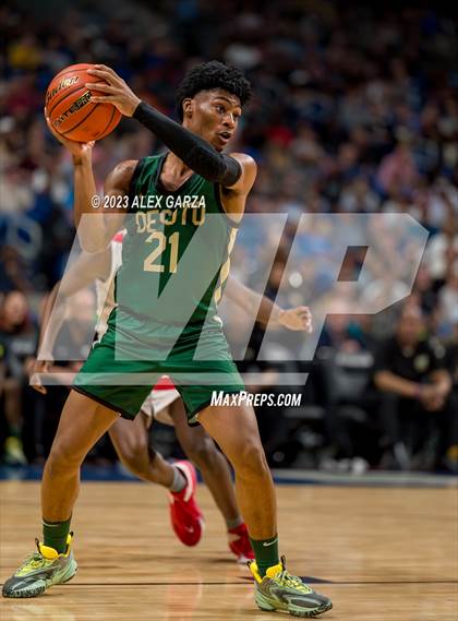 Thumbnail 2 in Lake Highlands vs Desoto (UIL 6A Basketball Semifinal) photogallery.