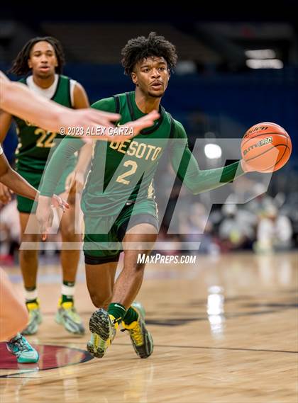 Thumbnail 2 in Lake Highlands vs Desoto (UIL 6A Basketball Semifinal) photogallery.
