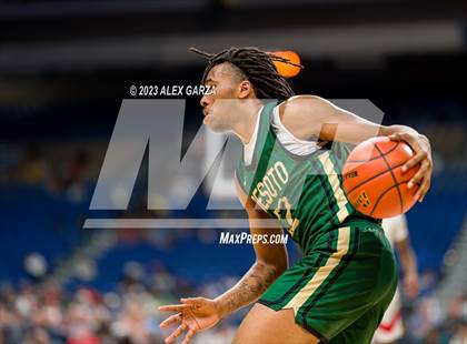 Thumbnail 2 in Lake Highlands vs Desoto (UIL 6A Basketball Semifinal) photogallery.