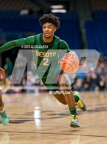Thumbnail 1 in Lake Highlands vs Desoto (UIL 6A Basketball Semifinal) photogallery.