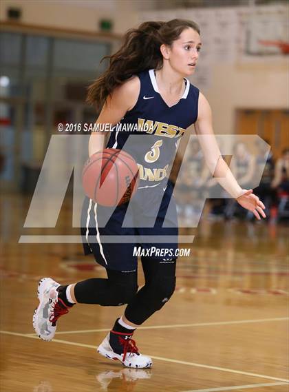 Thumbnail 2 in Notre Dame (SO) vs West Ranch (West Coast Holiday Classic) photogallery.