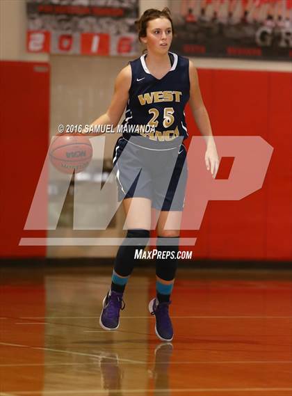 Thumbnail 3 in Notre Dame (SO) vs West Ranch (West Coast Holiday Classic) photogallery.