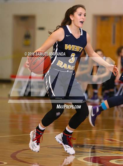 Thumbnail 1 in Notre Dame (SO) vs West Ranch (West Coast Holiday Classic) photogallery.