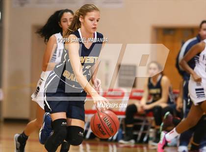 Thumbnail 3 in Notre Dame (SO) vs West Ranch (West Coast Holiday Classic) photogallery.