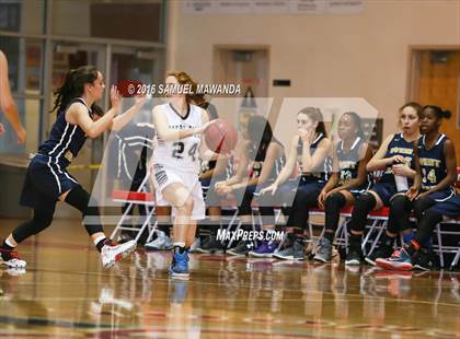 Thumbnail 1 in Notre Dame (SO) vs West Ranch (West Coast Holiday Classic) photogallery.