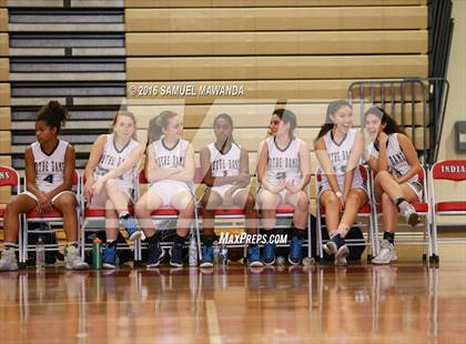 Thumbnail 3 in Notre Dame (SO) vs West Ranch (West Coast Holiday Classic) photogallery.