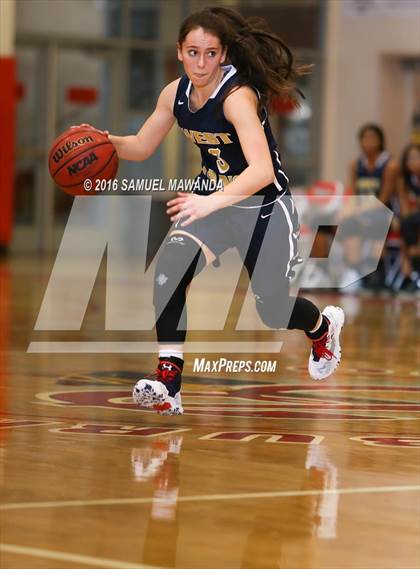 Thumbnail 1 in Notre Dame (SO) vs West Ranch (West Coast Holiday Classic) photogallery.