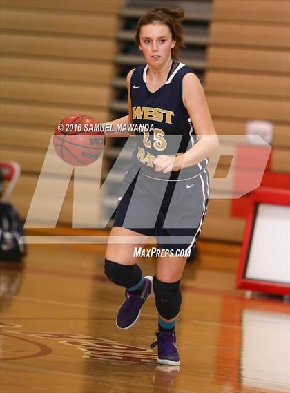 Thumbnail 2 in Notre Dame (SO) vs West Ranch (West Coast Holiday Classic) photogallery.